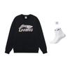 Li Ning Sports Life Collection Sweatshirt Winter Unisex Black AWDRG40-2