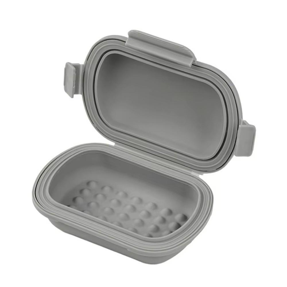 Travel Soap Dish Flip Top Soap Box Portable Soap Container for Bathroom & Outdoor Use