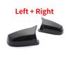 For BMW 5 6 7 Series E60 E61 E63 E64 F01 F02-F04 F06 F07 F10 F11 F12 F13 Carbon Fiber Black Side Wing Rearview Mirror Cover Cap