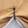 1PC Edge Alloy Fixed Buckle Waist Buckle T-shirt Buckle Magnetic Chain Buckle Clothing Accessories
