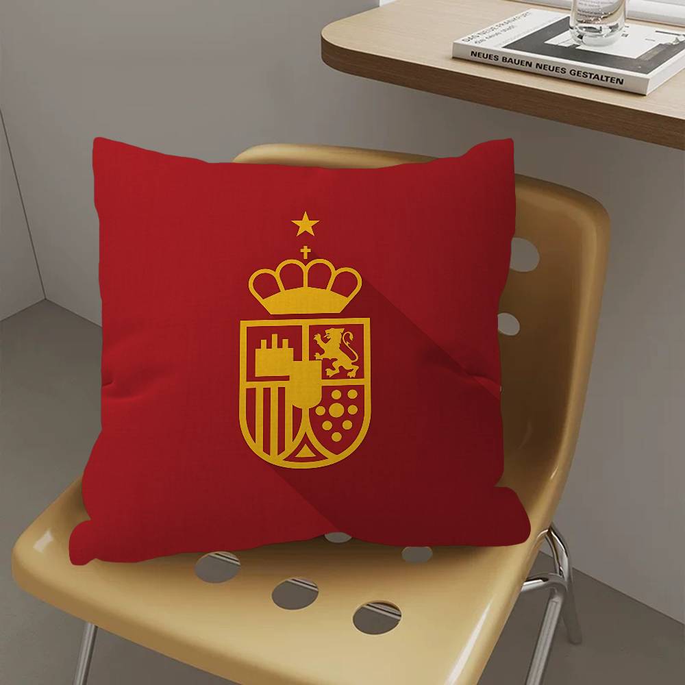E-EspanaS LOGO Spanische Kissenhülle Sofakissenbezug Wohnzimmerdekoration Kindergeschenk