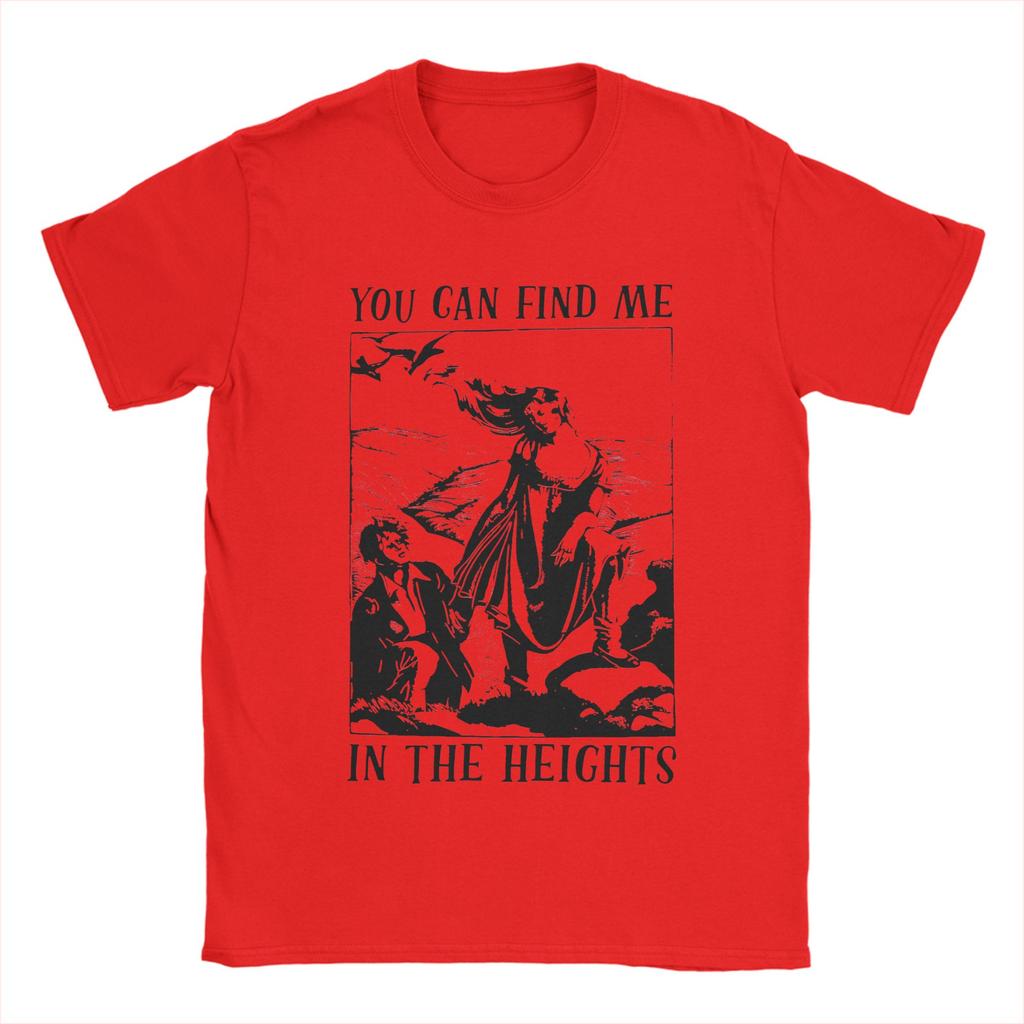 Wuthering Heights In The Heights Cotton T Shirt For Unisexs Summer Vintage TShirts O Neck Hip Hop Tees Big Size Wholesale Tops