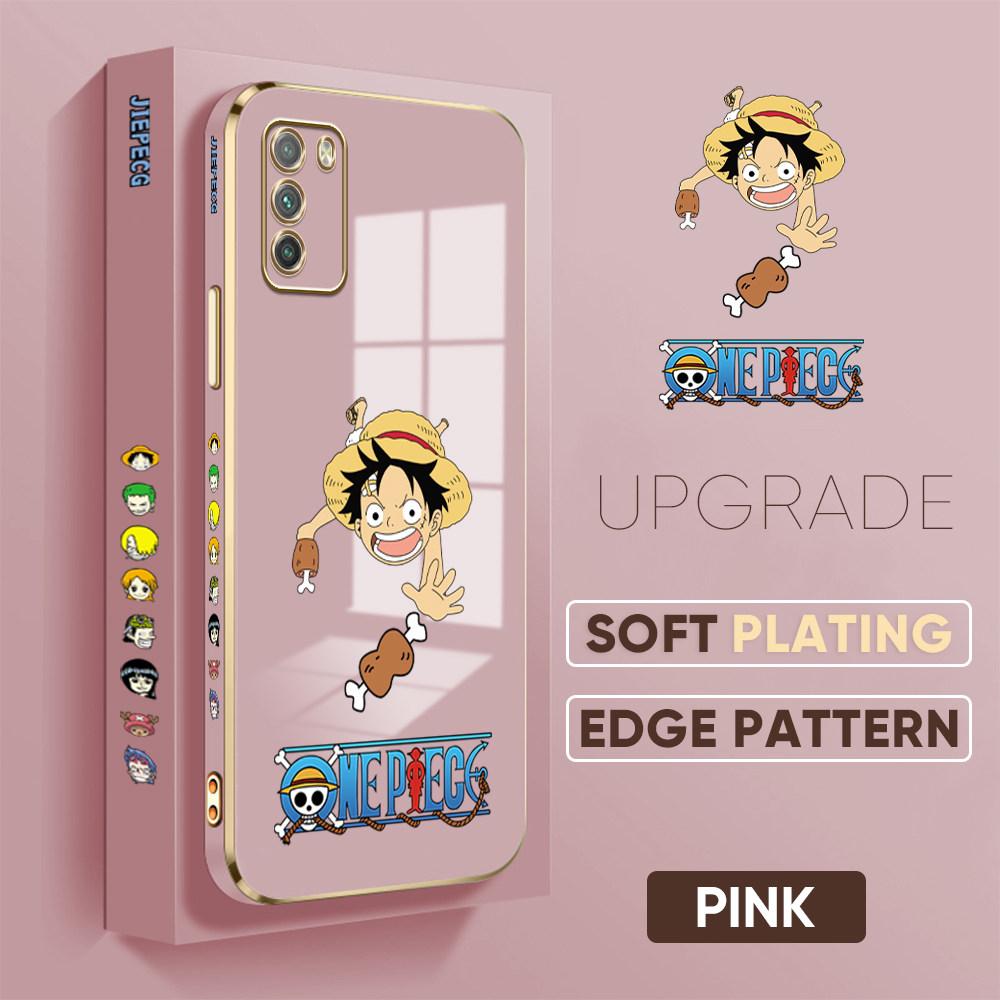 Colorful Printing Patterns Square Edge Pattern Casing Plated Phone Shell Luxury Plating Soft Phone Case for Huawei Honor Xiaomi Redmi