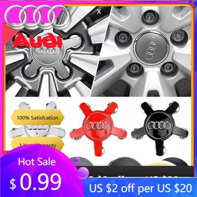 For A1 B5 Hub Caps Hot For A1 4pcs 60mm 61mm 68mm 69mm A1 Hub Caps Car Wheel Center Caps For A1 A1 A2 A3 A4 A5 A6 A7 A8 S3 S6 Q3 D2