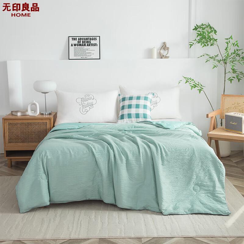 

Muji HOME Washed Jacquard Comfortable Quilt