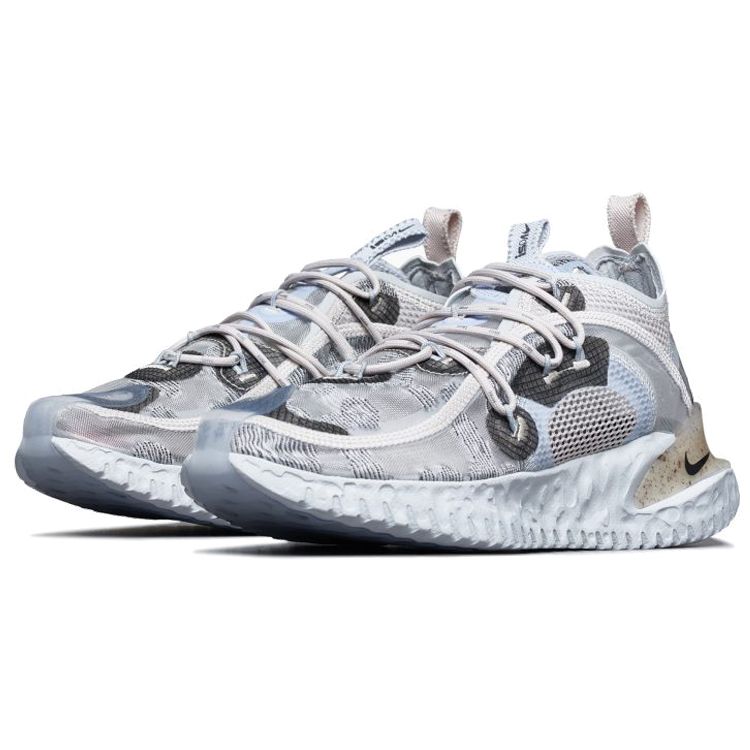 Nike ISPA Flow 2020 Pure Platinum Unisex Sneakers Grey Desert-Sand Black DM2830-003
