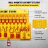 58 PCS Lockout Tagout Kits, Electrical Safety Loto Kit Includes Padlocks, Lockout Station, Hasp, Tags & Zip Ties, Lockout Tagout Safety Tools for
