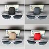 Creative Multi-Functional Car Sunglasses Holder Sun Visor Storage Clip Car Glasses Clip Auto Interior Storage