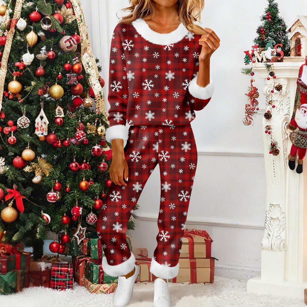 Damenmode Lässig Homewear Mode Lässig Bedruckter Cardigan Hemd Hosen Set