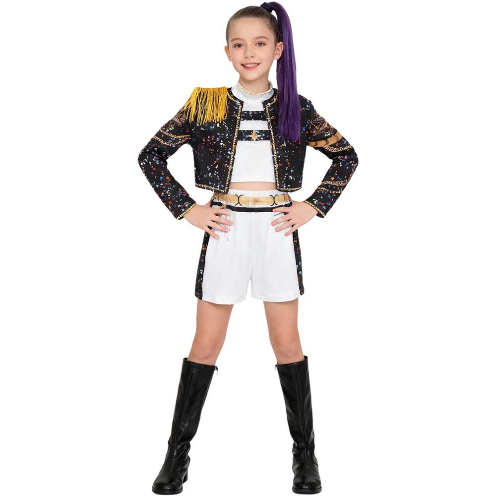 K-POP Demon Hunter Girl Group Cosplay Costume - Lumi, Mila & Zoe Inspired Outfit