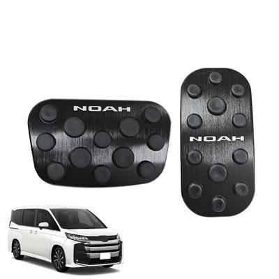 SUVVNE Noah 90 Series Aluminum Pedal Specially Designed for and Brake and Accelerator and Interior Set Includes Japanese Instructions Covers,