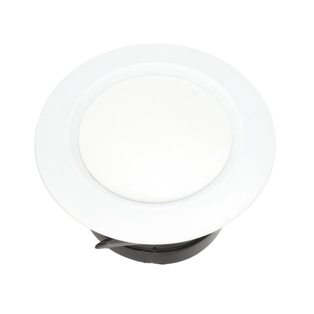 1 buc. Difuzor Tavan Valvă Alimentare Evacuare Gura de Aerisire Anemostat Capac Tubulatură Ventilație ABS 75mm/100mm/150mm/200mm