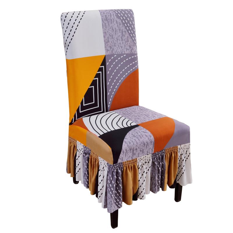 Stretch Spandex Esszimmerstuhlbezüge Schützer Super Passform Bankettstuhl Sitz Überwürfe für el und Hochzeitszeremonie Stuhlrock