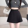 Women's Spring Summer A-Line Mini Casual All-match Versatile Skirt Instagram Style Bodycon Anti-Exposure Plus Size Trendy Pleated Skirt