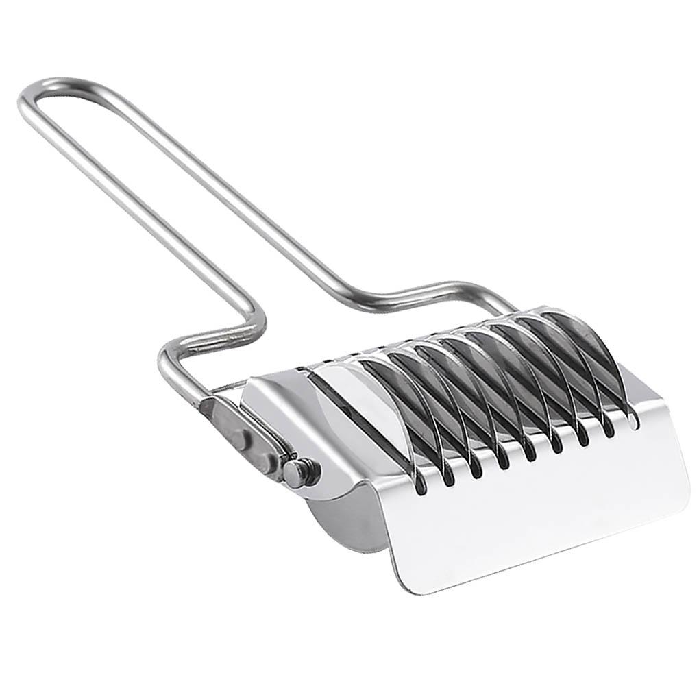 Stainless Steel Noodle Slicer Hanging Vegetable Peeler Rotated Dough Kitchen Making Tool