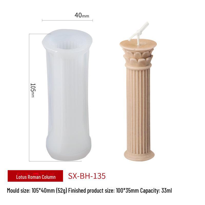 

Форма для ароматерапевтической свечи Sanxin - европейский ретро-стиль