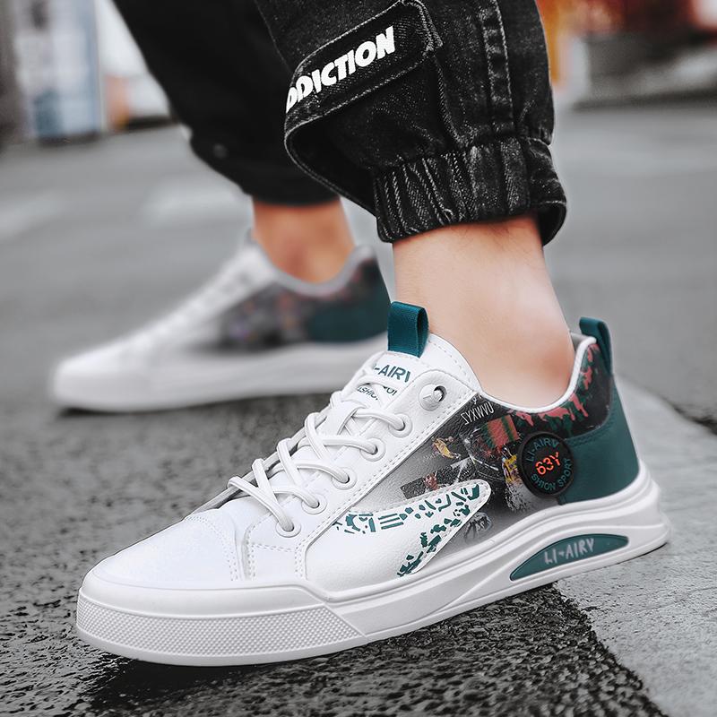 Fashion Men's Trend Casual Shoes Flats Shoes Sneakers Breathable Leisure Male Sneakers Non-slip Footwear Men Vulcanized Shoes