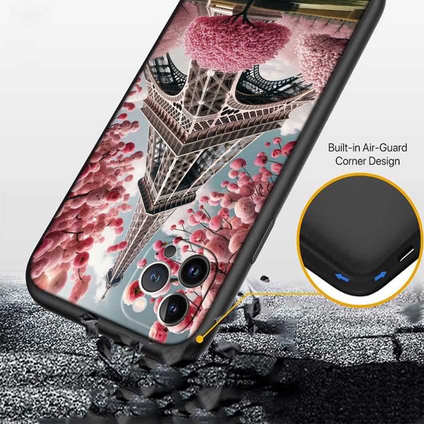 Paris Eiffel tower New High-End Cover Phone Case for Redmi Note 10 11 12 Pro Max 10S 10C 10T 11A 11S 12S 12C