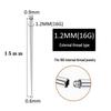 316 Stainless Steel Threaded Guide Pin for Piercing and DIY Tool