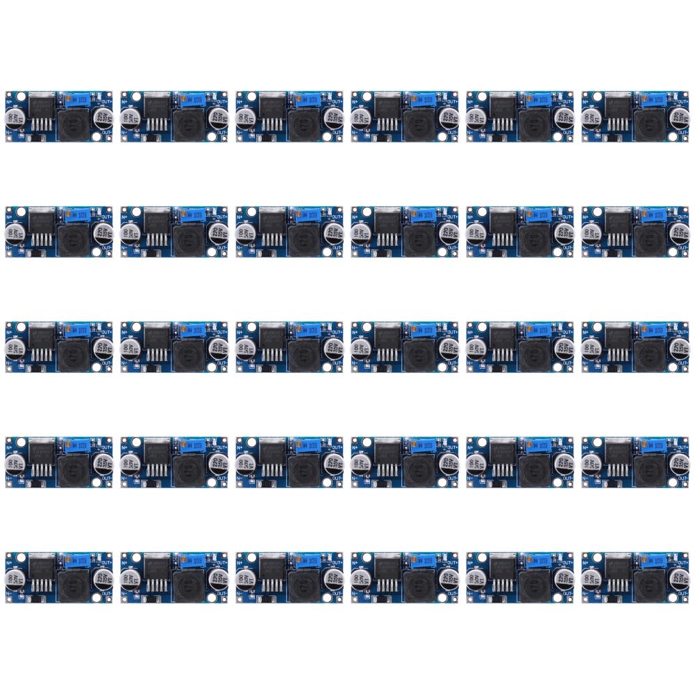 1-30pcs LM2596S DC-DC Step-Down Power Supply Module 3A Adjustable Step-Down Module LM2596 Voltage Regulator 3.2V-46V