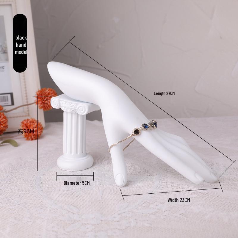 Jewelry Display Mannequin: Necklace, Earring, Ring, Bracelet Holder & Storage Stand.