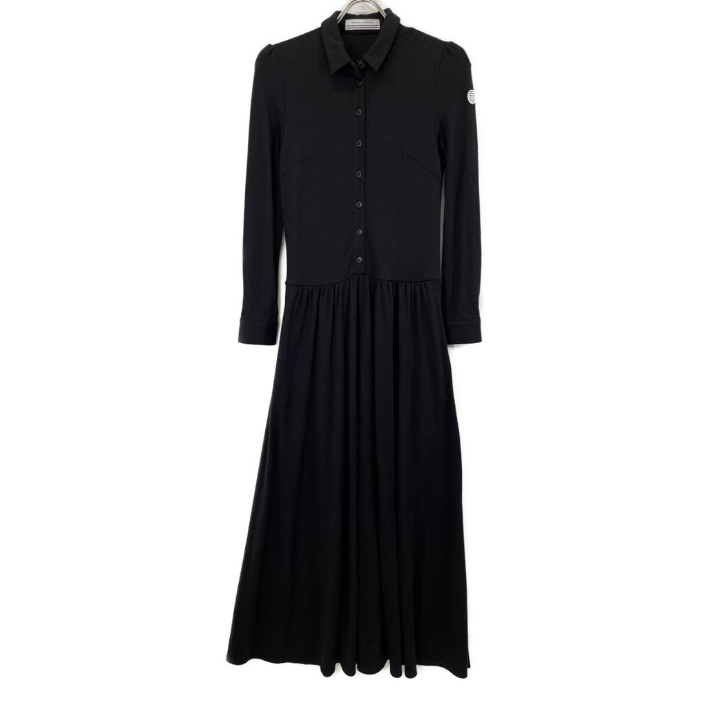 BORDERS At BALCONY BD2021-2K-12 Black Weekend Shirt Dress Maxi Dress Dress 36 blackUsed