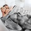 Blue Black Great Dane Throw Blanket For Baby Sofa Quilt Winter Beds Beautifuls Blankets