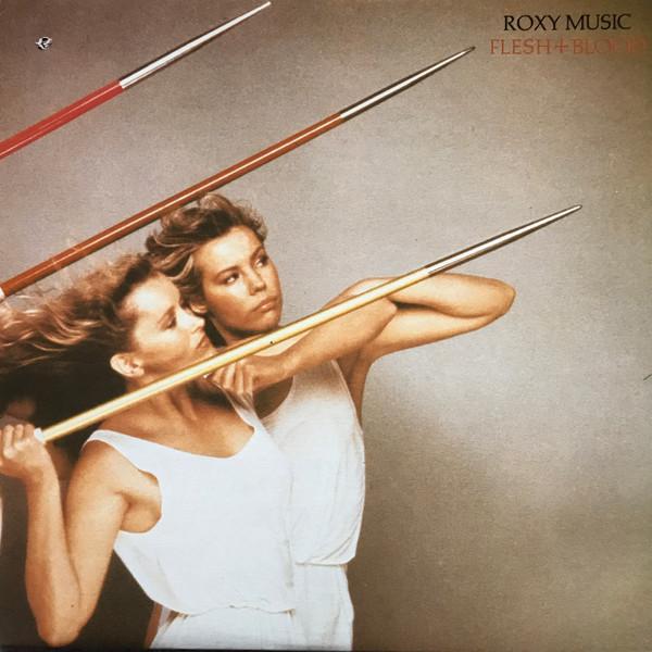 

LP Record ROXY MUSIC Flesh Blood XSD32102 ATCO Records 1980 Canada Rock Used
