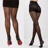Kave Naht Hinten Transparente Strumpfhosen Hoher Bund Schwarze Strümpfe Schlanke Leggings Strumpfwaren Roter Lien Durchsichtig Anti-Haken Seidenstrumpfhosen Eng