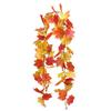 5.7Ft Fall Maple Leaf Garland Artificial Autumn Foliage Garland Harvest Hanging Vine