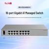 Ruijie 16-portars Gigabit ohanterad switch