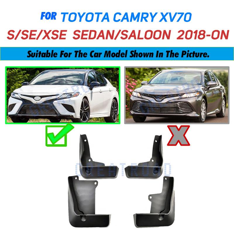 

Для Toyota Camry 2018 - 2024 Автомобильные брызговики Брызговики Защитные щитки Брызговики Щиток Крыло Аксессуары Sports