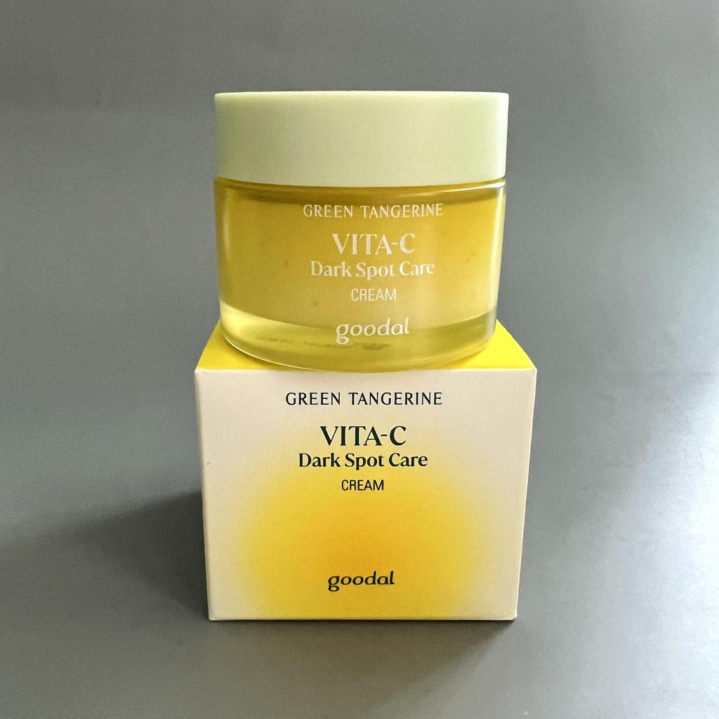 Goodal Coffret anti-taches Green Tangerine Vita C: Sérum 40ml+Crème 50ml+Crème Solaire Tonifiante 50ml+Pad