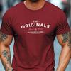 T-shirt Unisex Larga 100% Cotone Traspirante Casual Moda Stampa Lettere Manica Corta Girocollo