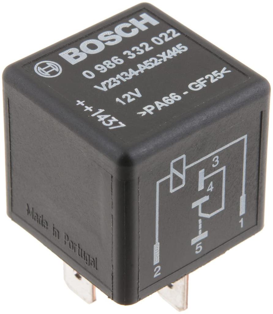 BOSCH Mini Relay 12V 60A IP5K4 Operating Temperature -40℃~85℃ 5