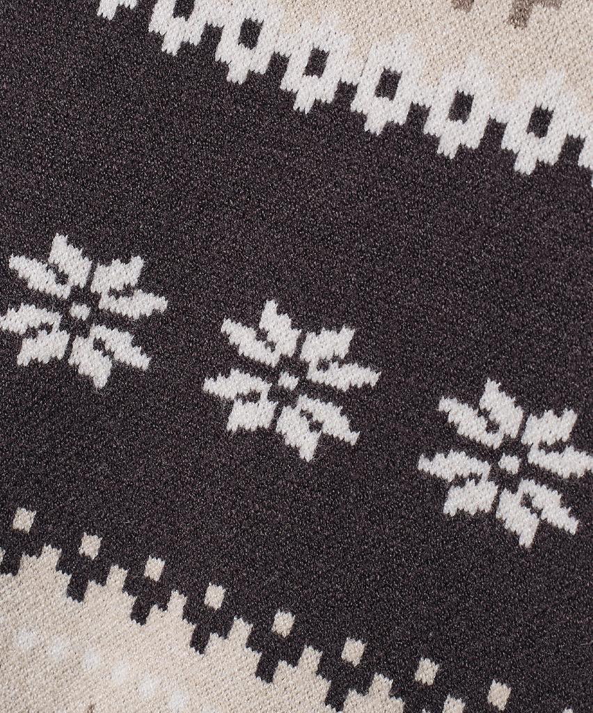 Dimitri Black 2Way Essential Heavyweight Nordic Cardigan_Hood Beige
