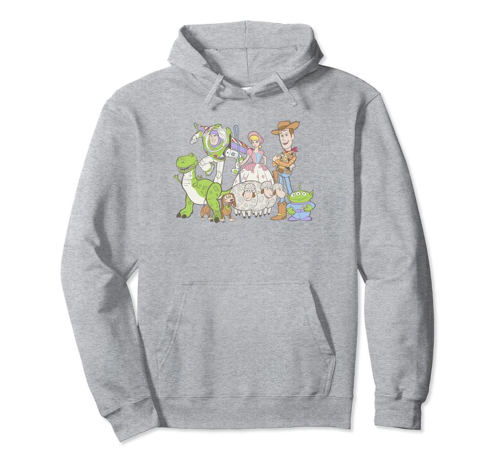 Disney Pixar Toy Story Andys Spielzeug Howdy Gruppenfoto Hoodie
