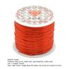 1 Roll 0.8MM Elastic Thread Strong Stretchy Flat Design Elastic Line Beaded Rope Jewelry Accessories for Adults
