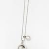 August Harmony 925silver A-Ball chain Necklace / 2color