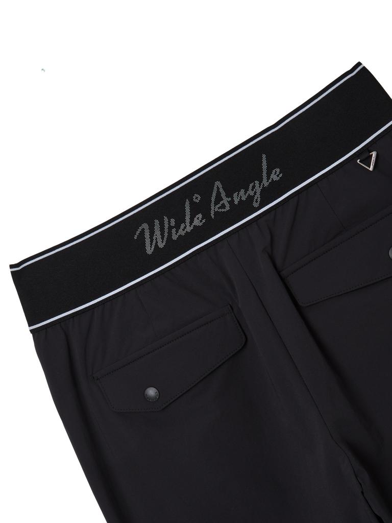 WIDEANGLE To Lightweight Jogger Pants L_Black