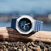 Casio G-SHOCK Men's Resin 200M Water Resistant Analog Shock Resistant Quartz Watch GA-2110ET-2A