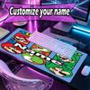 Custom Name Personalized Super Mario Pattern Mousepad, Laptop PC Desk Mat, Decorative Desk Mat for Home Keyboard Pad Gift
