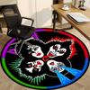 1pc KISS Band Office Round Area Rug, Under Office Chairs Bedroom Living Room Home Decor  a1016261