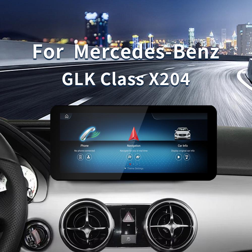 

Mercedes GLK X204 Android 13 Большой экран CarPlay Bluetooth Навигационная система UIS8581 2+32G+NTG4.5
