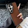 Luxury Four Corner Shockproof Leather Case For Samsung Galaxy S26 Ultra S26 Plus Official Business Matte TPU Soft Phone Cover