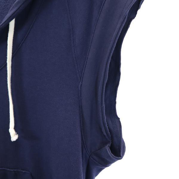 Y-3 Logo Embroidery Short Sleeve French Sleeve One Piece S Navy Women Used