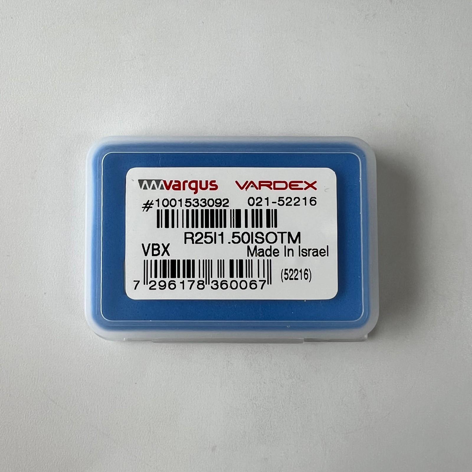 vargus / R25I1.50ISOTM VBX / Original genuine CNC alloy blade 2 Pcs