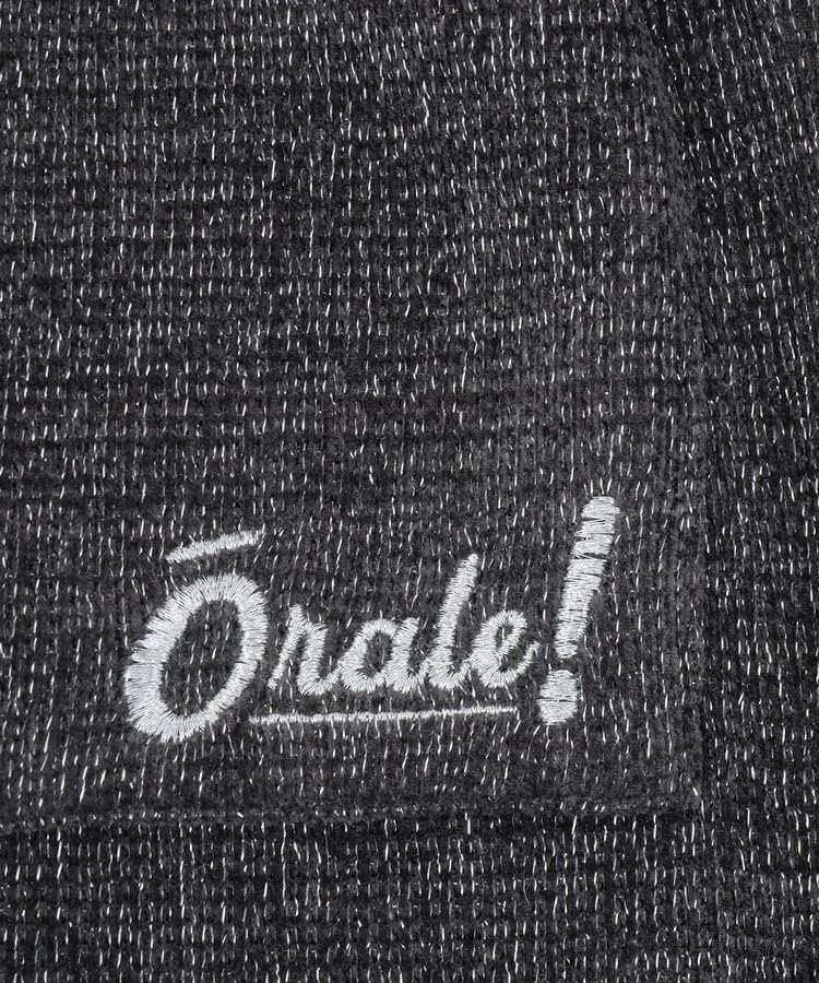 Titicaca Sparkly Mohair Skirt with Elastic Narrow Long Charcoal Free OWJBD963 Orale! Knit-Like Waist, Slit, Skirt, Glitter, Women's, Gray, Size,