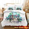 Anime A Silent Voice The Shape of Voice Printed Bed Set Duvet Cover Pillowcase Bedding Set Bed Linen Sheet Quilt Cover Full Size
