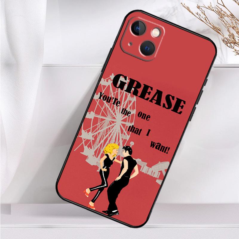 Pink Ladies Grease Movie Shockproof Case For iPhone 17 16 Pro Max 11 14 15 Plus 12 13 Mini 16e 17 Air Phone Cover